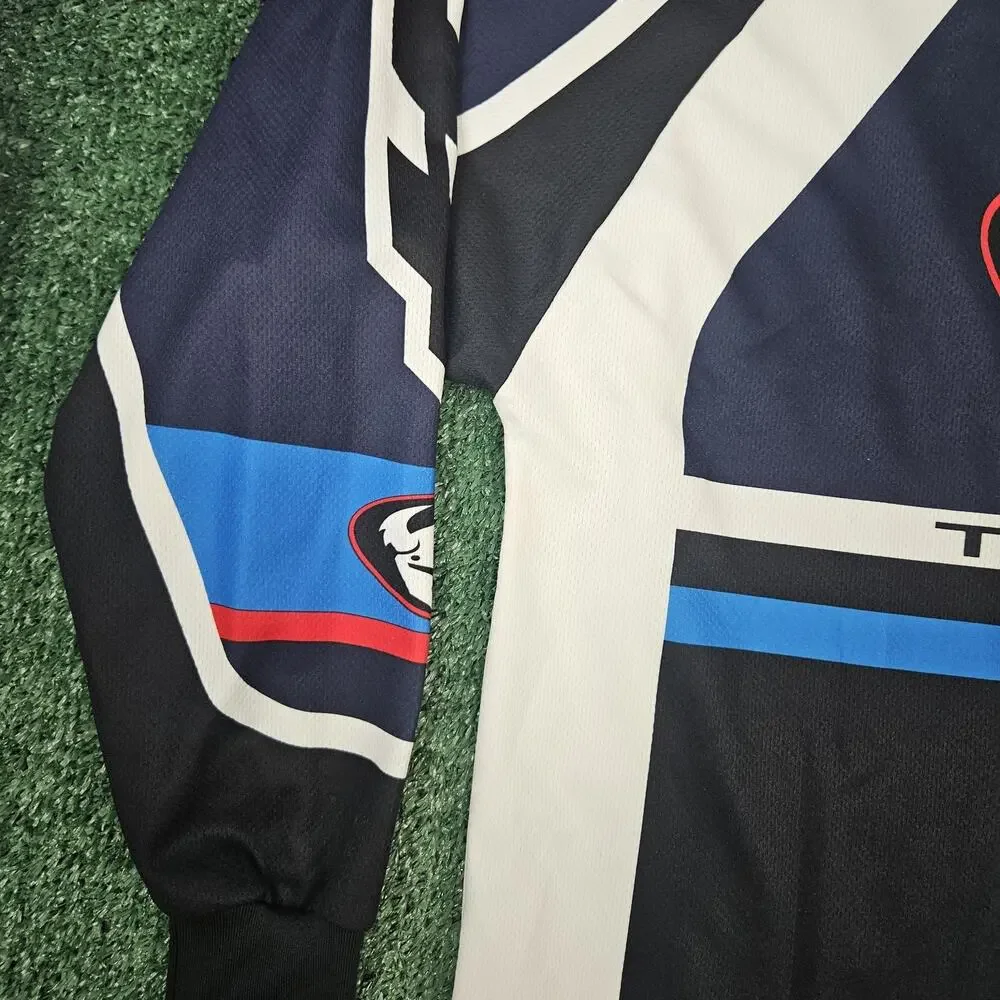 Vintage Thor Daytona Racing long-sleeved Jersey Large USA Made